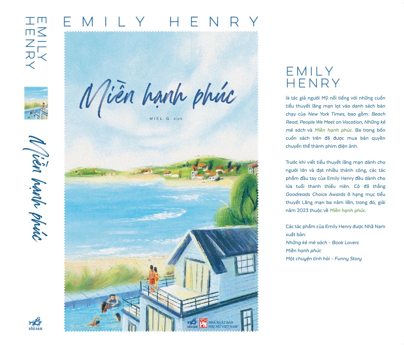 Sách - Miền hạnh phúc (Emily Henry) (Nhã Nam Official)