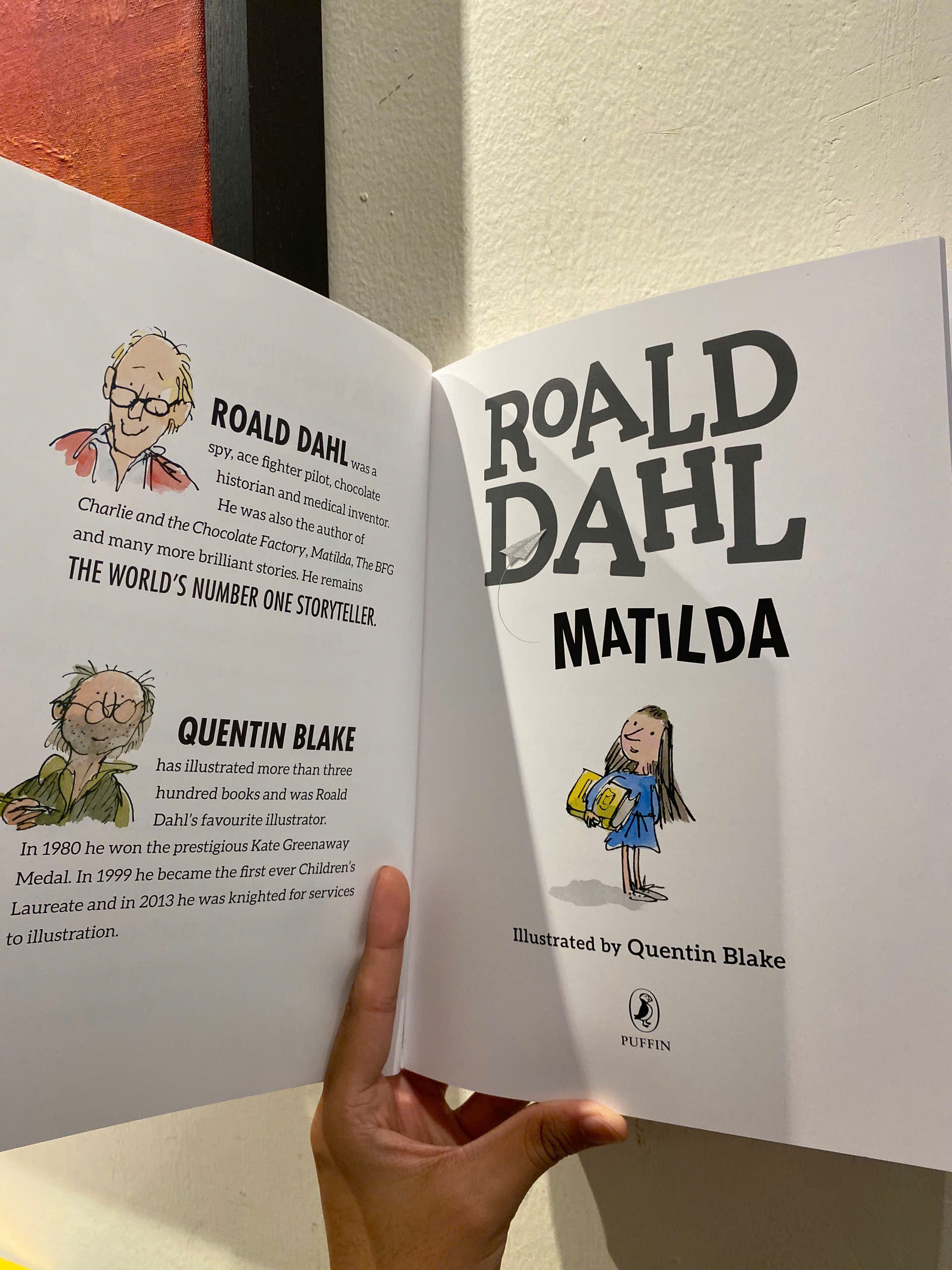 Sách - Matilda (Colour Edition) by Roald Dahl, Quentin Blake - Nhập khẩu UK/English Children Book