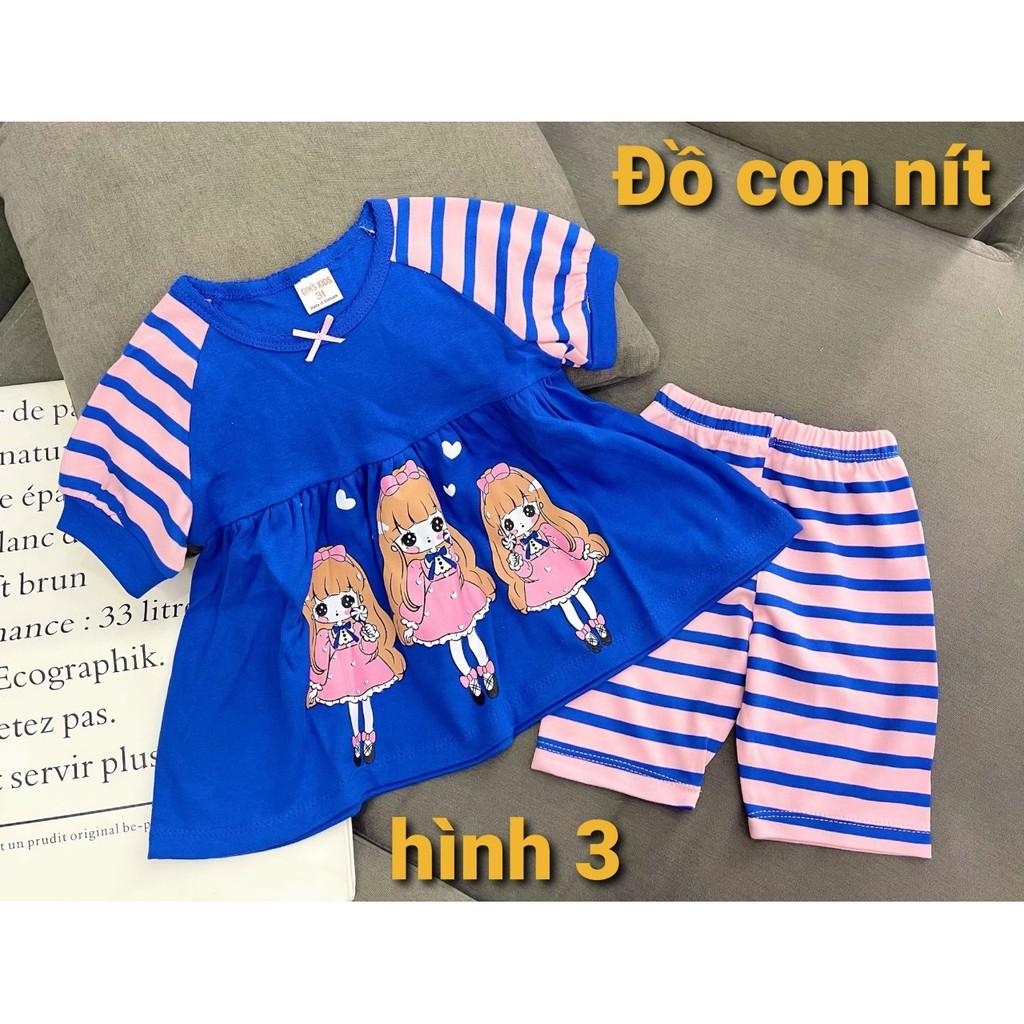 BỘ BABYDOLL TAY PHỒNG BÉ GÁI - ĐỒ BỘ TRẺ EM