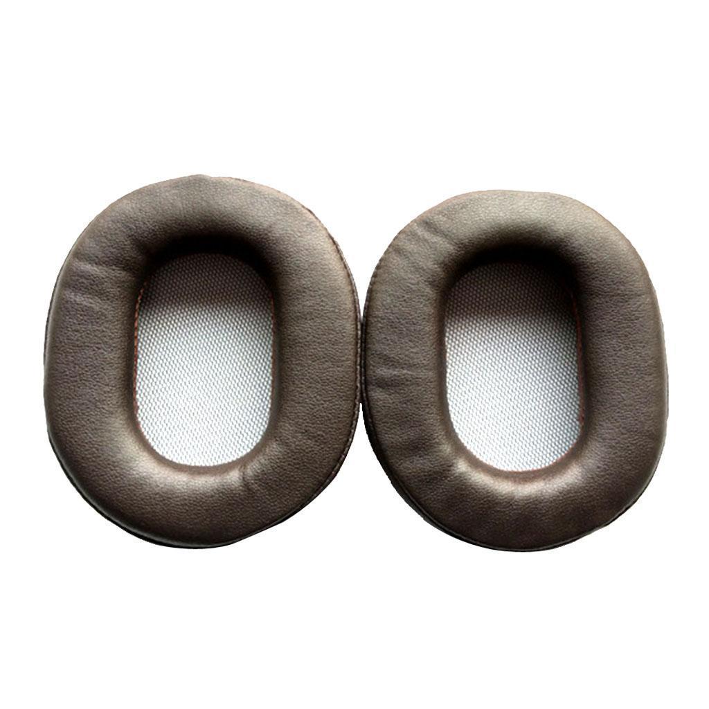 Ear Pads Cushions Replacement Parts for MDR-1R MDR-1RNC MDR-1RMK2 Brown