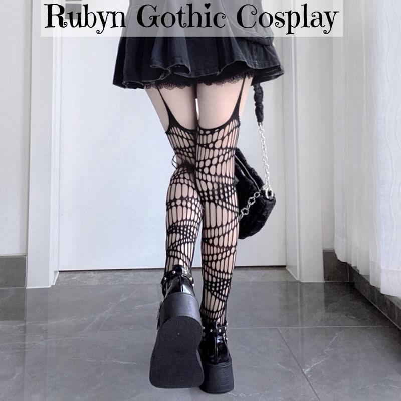 Quần tất lưới nhện gothic sexy