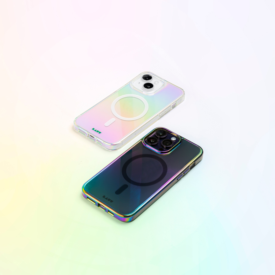 Ốp lưng dành cho iPhone 15pro /15 Pro Max LAUT Holo - hàng chính hãng
