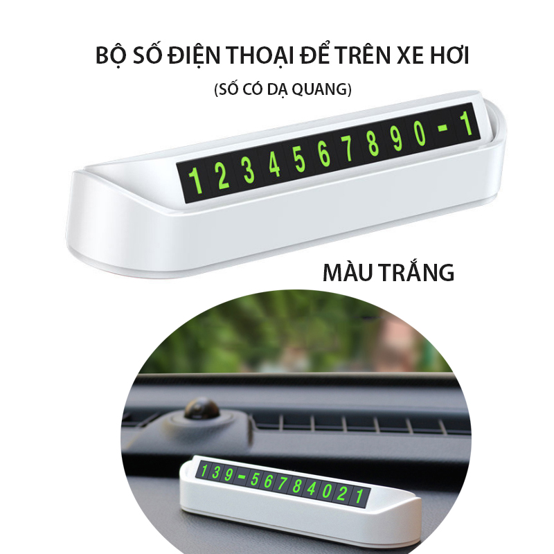 Bảng số đặt trên xe ô tô, đóng mở được, có dạ quang JK297