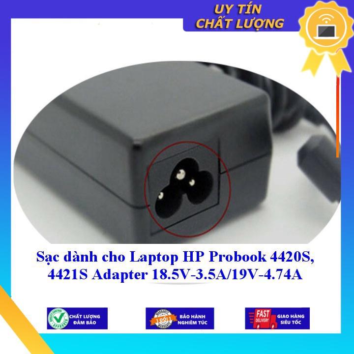 Sạc dùng cho Laptop HP Probook 4420S, 4421S Adapter 18.5V-3.5A/19V-4.74A - Hàng chính hãng  MIAC139