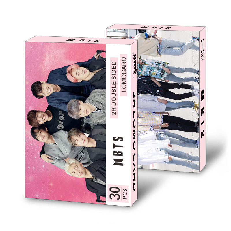 Bộ thẻ ảnh Lomo card BTS