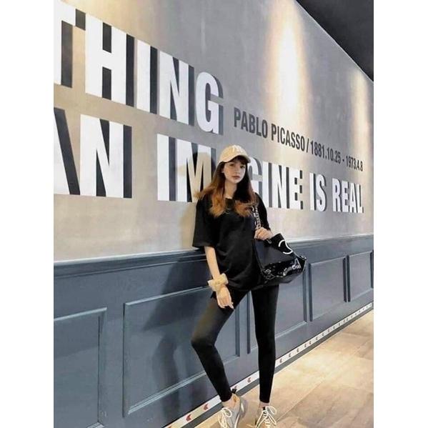 Quần legging chất đẹp co dãn đanh mịn