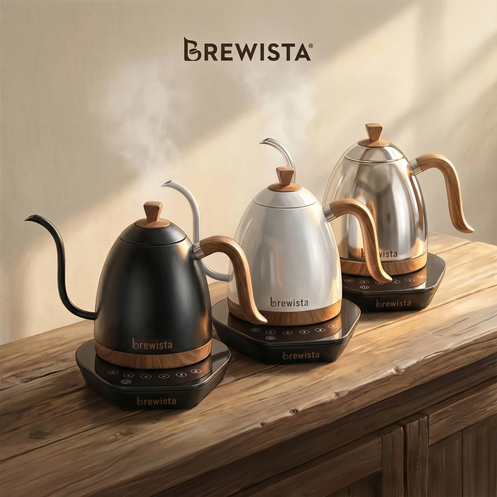 Hàng chính hãng ấm đun rót cà phê Brewista Artisan 600ml Gen 3 Pro 1500w