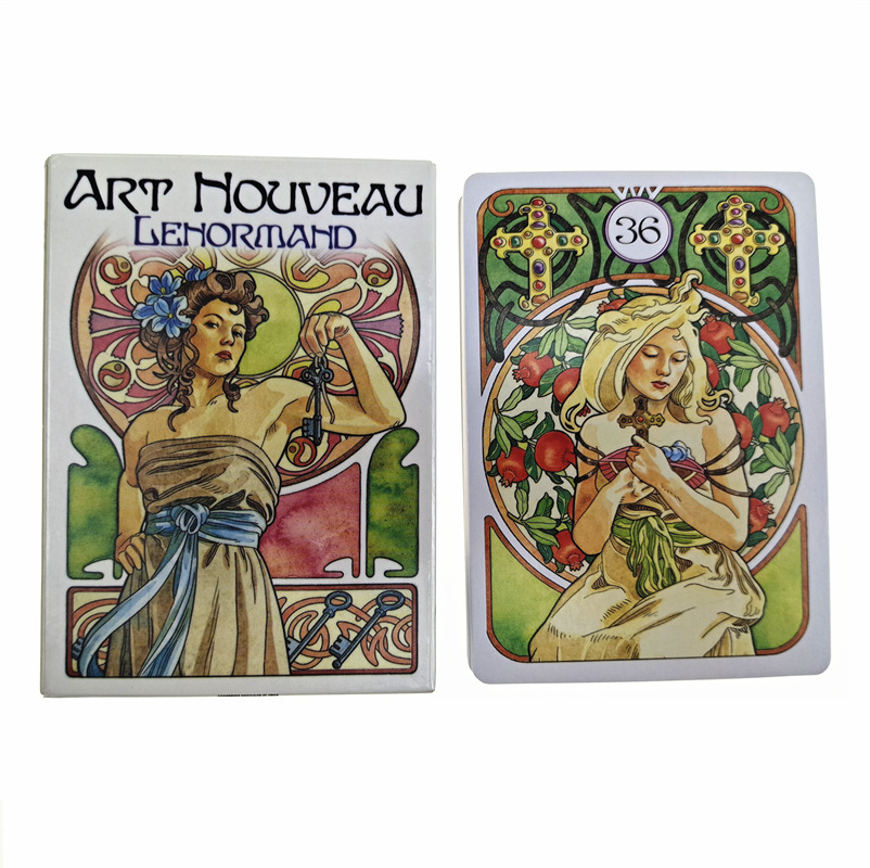 Bộ bài Art Nouveau Lenormand Oracle V17 new