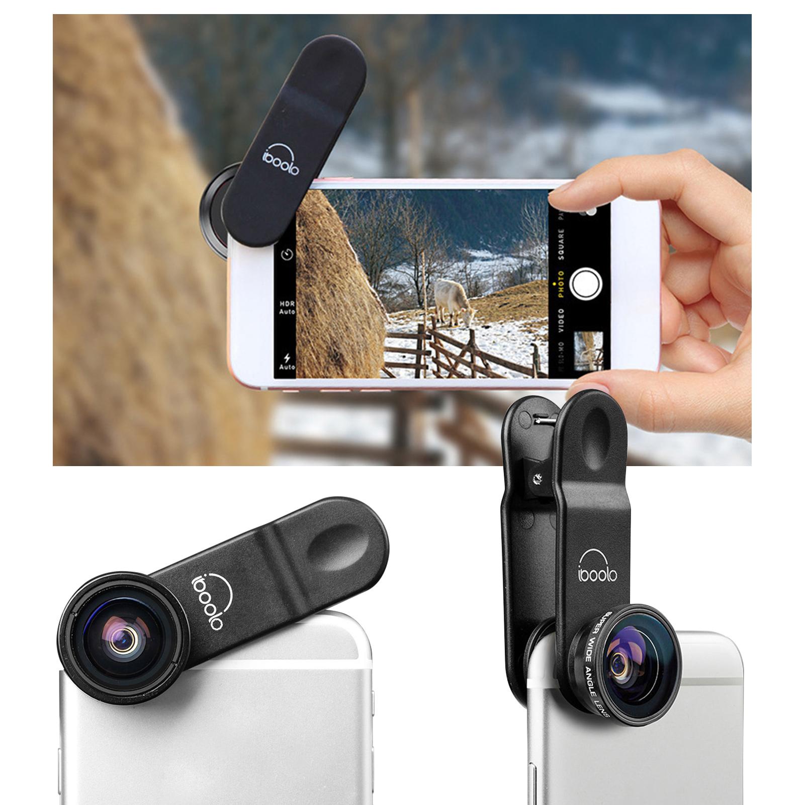 Professional HD 0.3X Ultra-Wide Angle Lens Clip-on Phone Camera Lens Add-on Lens Camera Lens No Dark Corner Compatible
