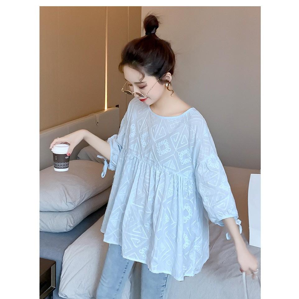 Áo Bầu Xinh Sơ Mi Bầu Xinh Ab2312