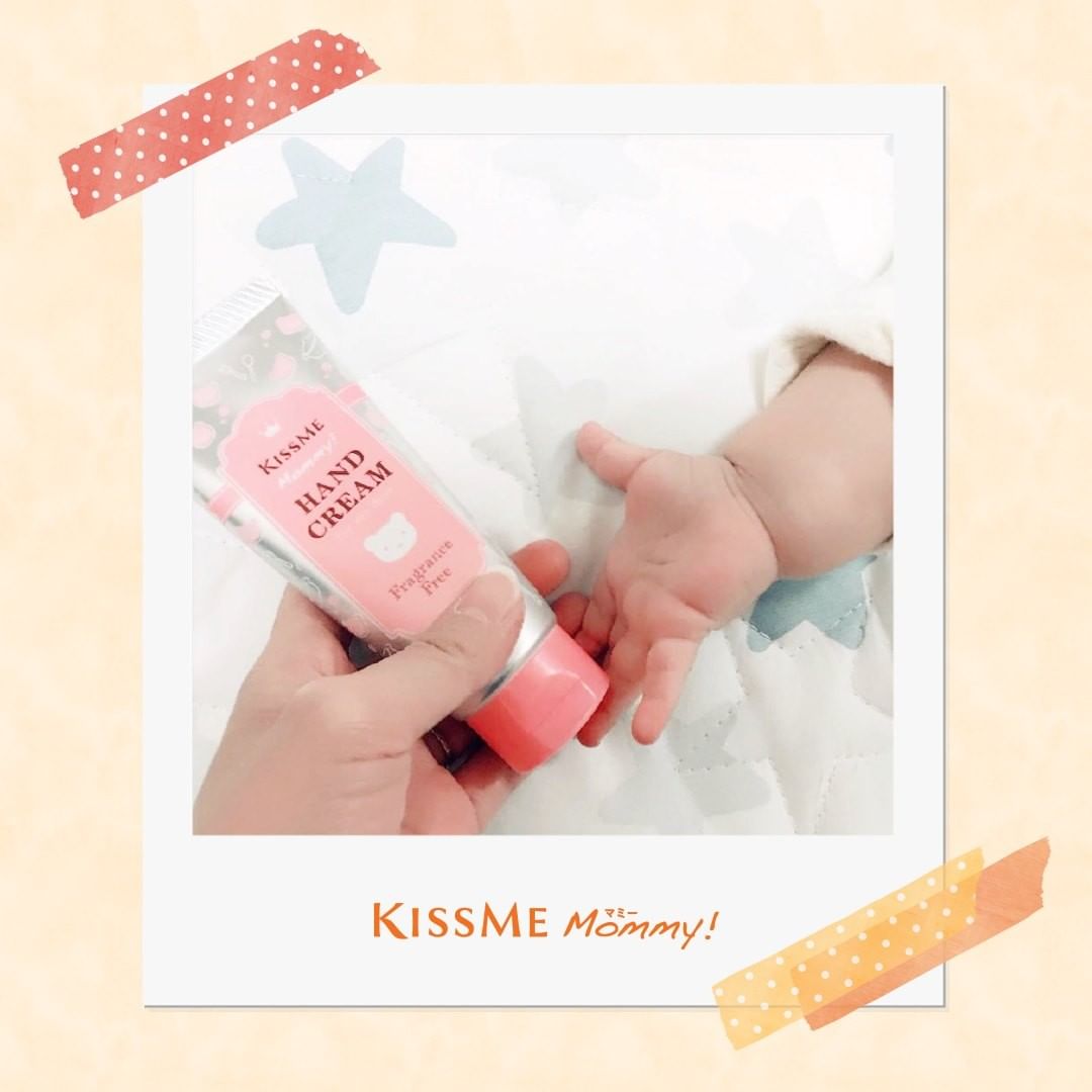 Kem Dưỡng Da Tay Cấp Ẩm Kissme Mommy Hand Cream Dành Cho Bé Từ 6 Tháng Tuổi Và Da Nhạy Cảm 60g