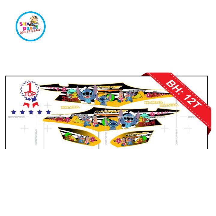 Tem rời wave 2016 hoạt hình stich