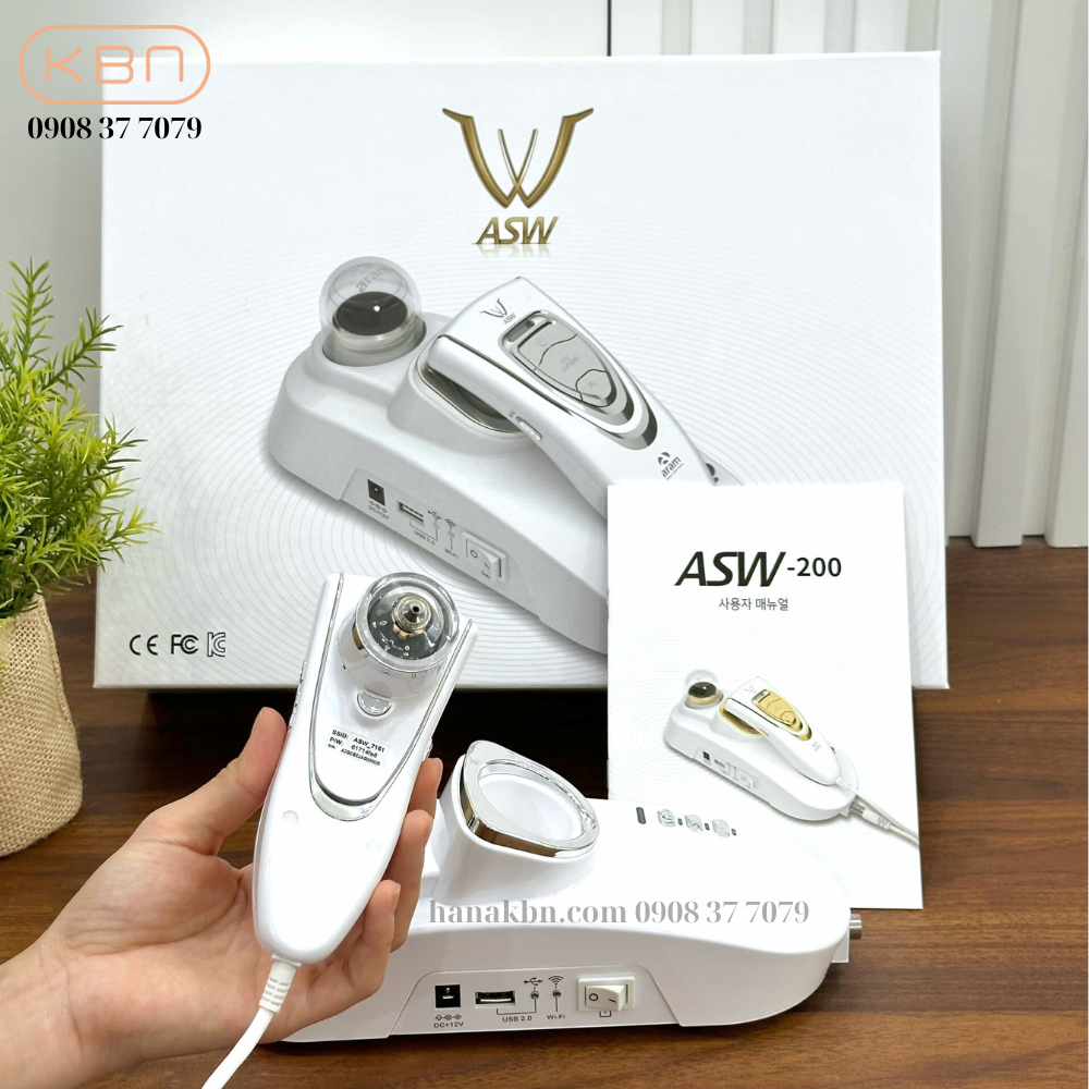 Máy phân tích da ASW - 200 thương hiệu Aramhuvis có thể soi da liễu và da đầu
