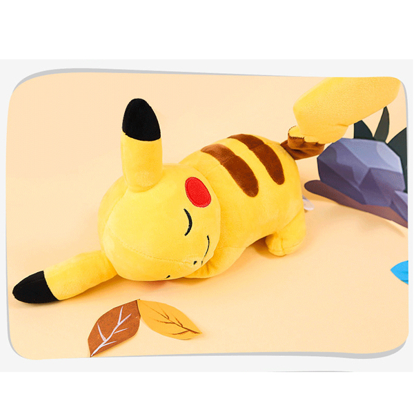 Gấu Bông Pikachu Ngủ Say (25 Cm) Gb118 (Tặng 1 Đèn Led 8 Bóng Siêu Sáng Cắm Cổng Usb)