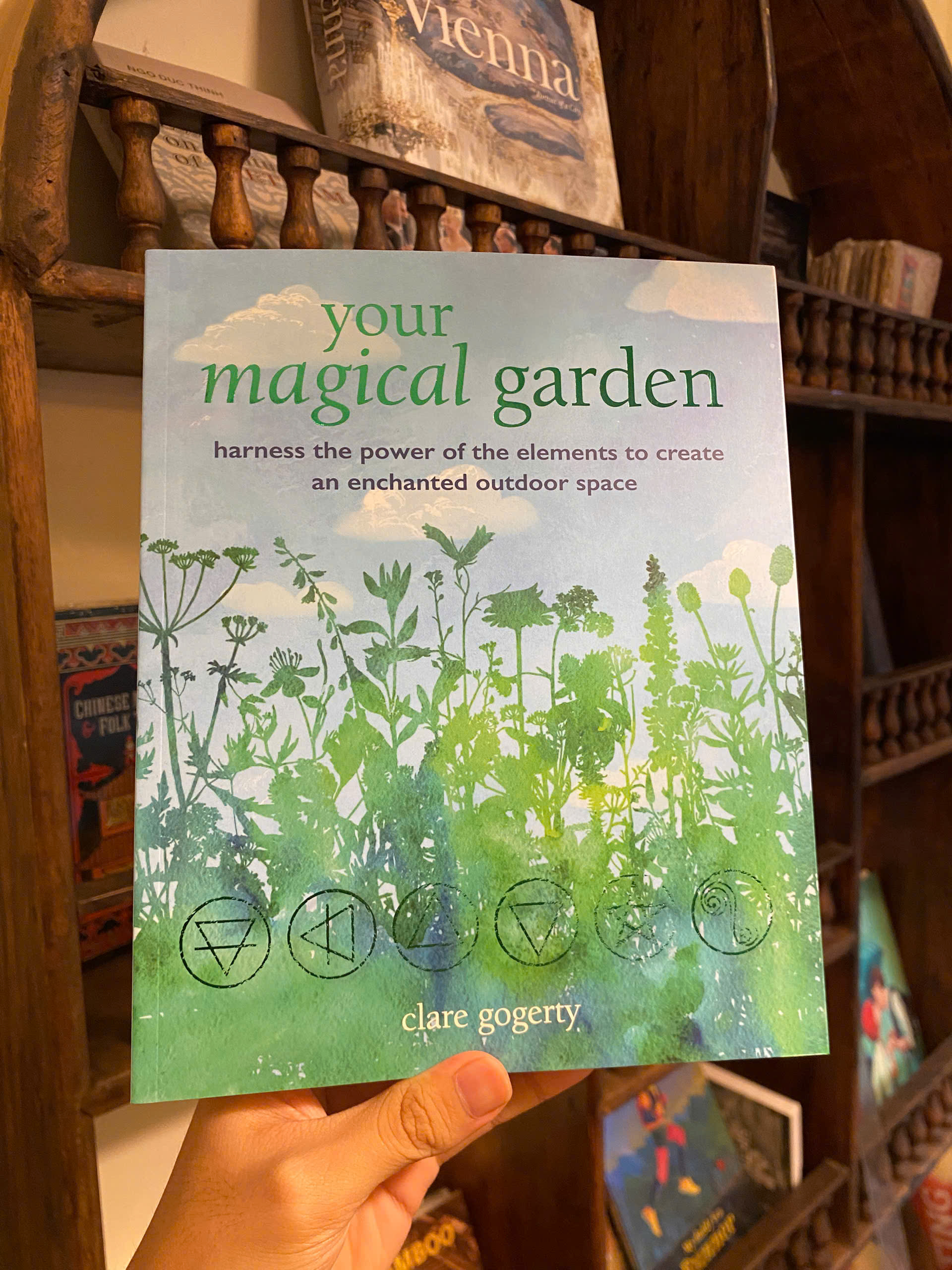 Sách - Your Magical Garden: Harness the Power of the Elements by Clare Gogerty | English Book