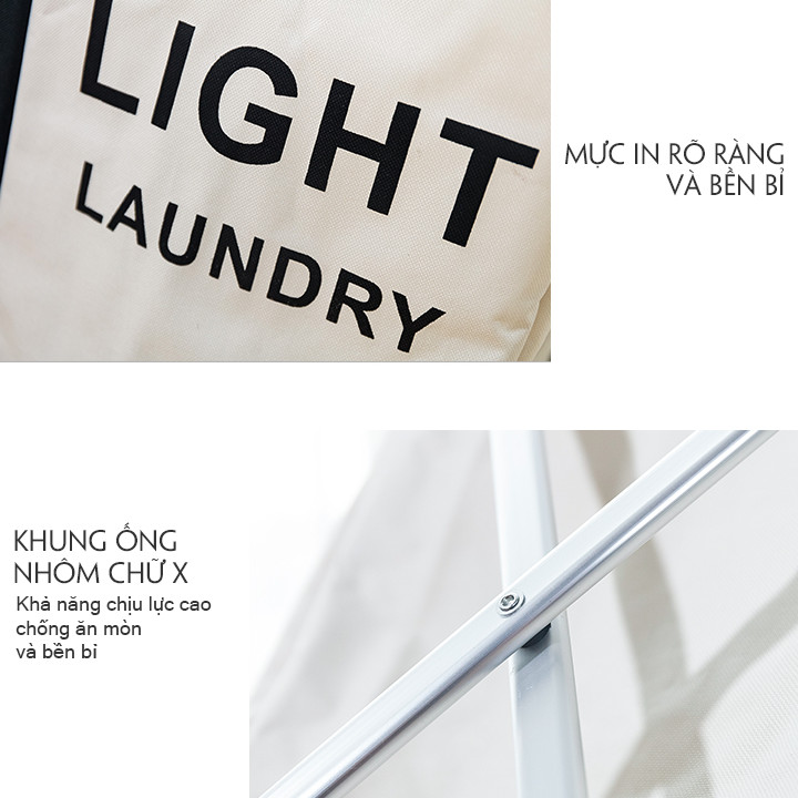 Giỏ đựng quần áo LAUNDRY