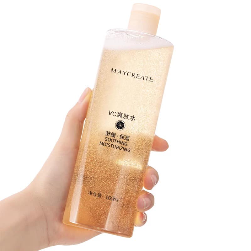 Nước hoa hồng Maycreate VC Smoothing Moisturising Toner 500ml