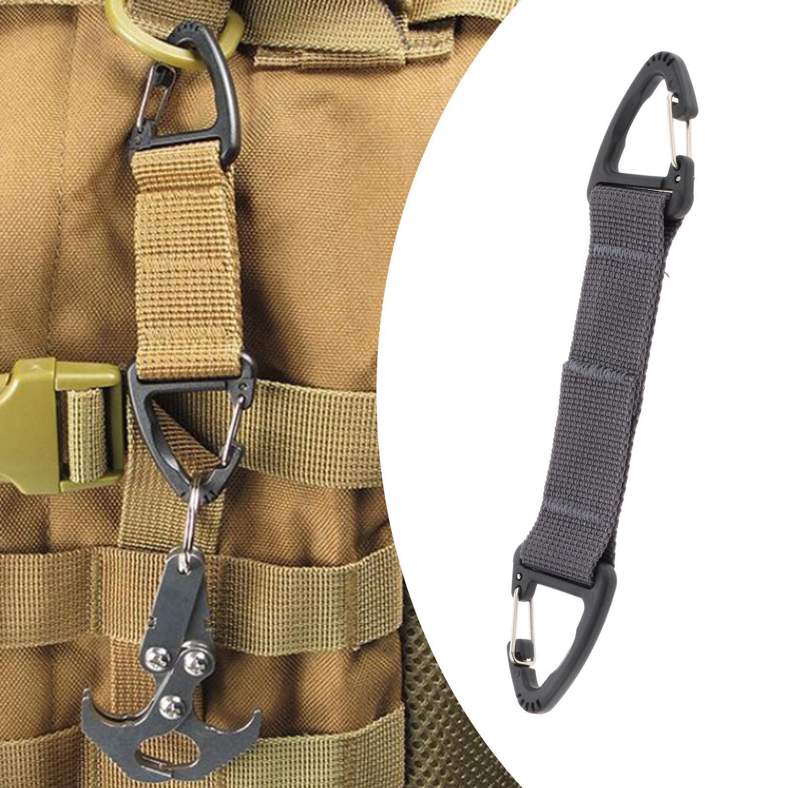 Triangle Hanging Buckle Clip Hook Spring Carabiner for Outdoor Climbing Tool