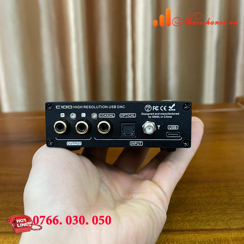 DAC SMSL C100 MQA-HÀNG CHÍNH HÃNG