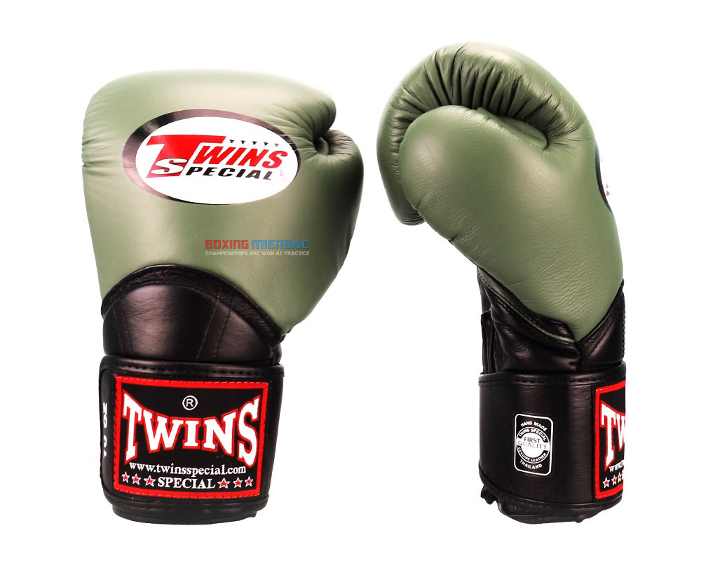 Găng Twins FBGVL11 (Made in ThaiLand) - Boxing/ MuayThai/ Kickboxing Training/ Màu Xanh Đen