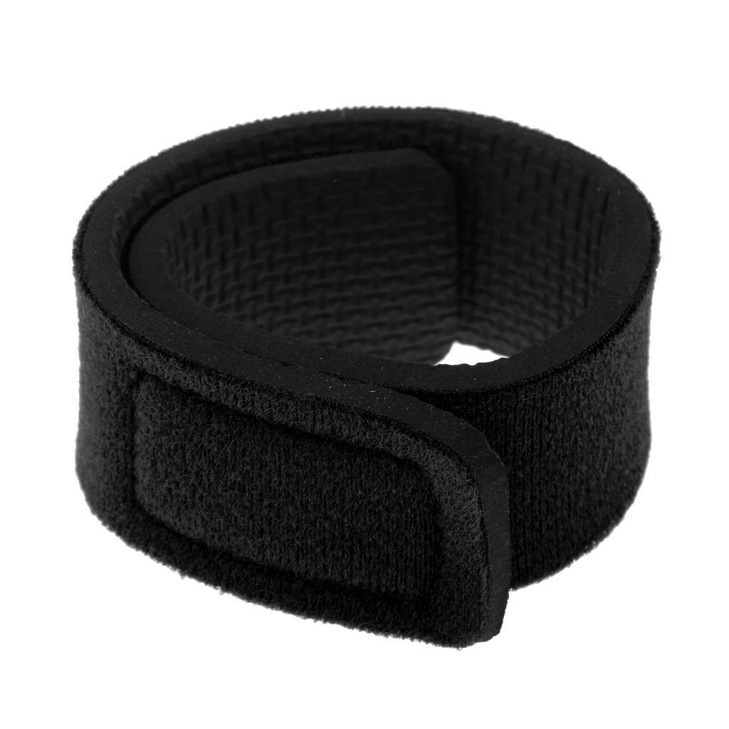 2-6pack Fishing Rod Ties Straps Belt Elastic Band Pole Holder Accessories Black