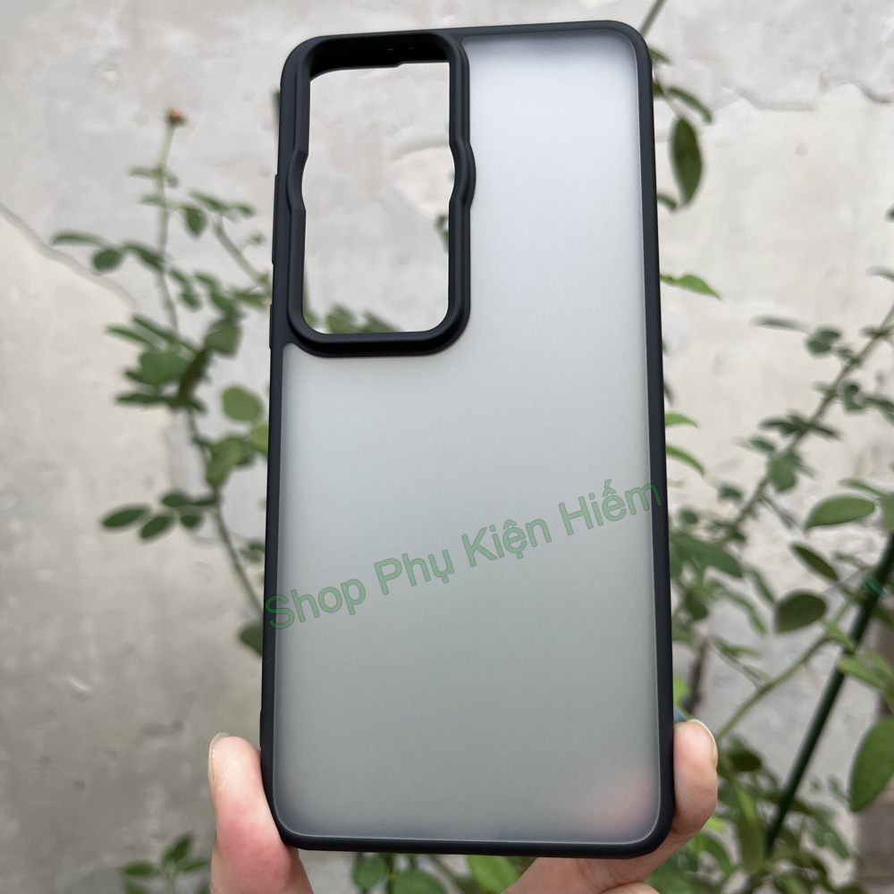 Ốp lưng dành cho Huawei P60 Pro - P60 viền dẻo đen lưng nhám
