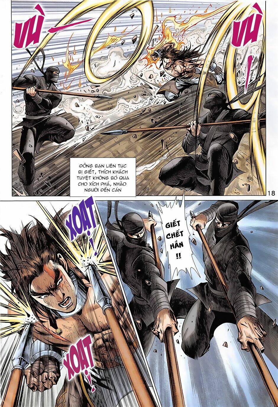 xuân thu mãnh sĩ chapter 8 18