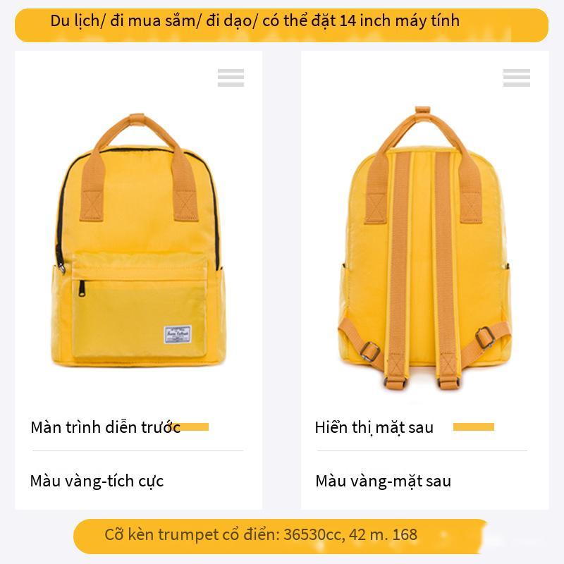 Ba lô thương hiệu phong cách mới nhất hỗ trợ phiên bản Hàn Quốc ba lô đơn giản ba lô học sinh cặp đi học túi máy tính du lịch thời trang