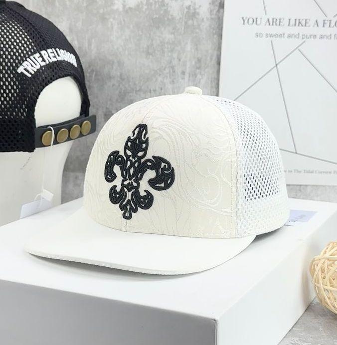Mũ Hiphop, SnapBack Lá bài Phối Lưới Trắng Khoá Nút Thời Trang Nam
