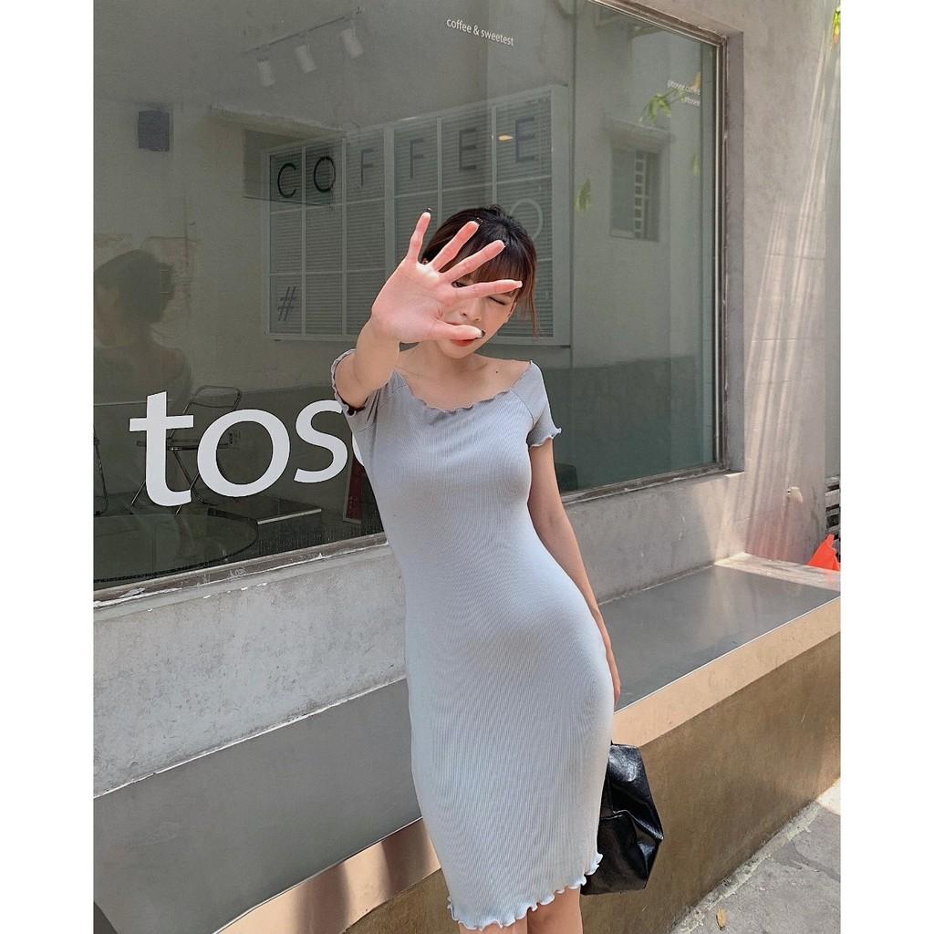Váy Shoulder Dress trễ vai body