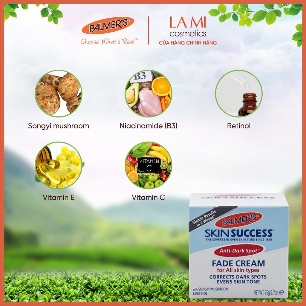 Kem dưỡng trắng sáng da ban ngày, mờ thâm nám, tàn nhang Palmer's