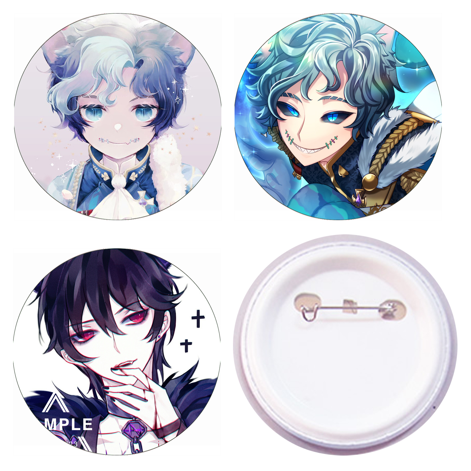 Huy hiệu set 5 cái Identity V nhân vật khác nhau