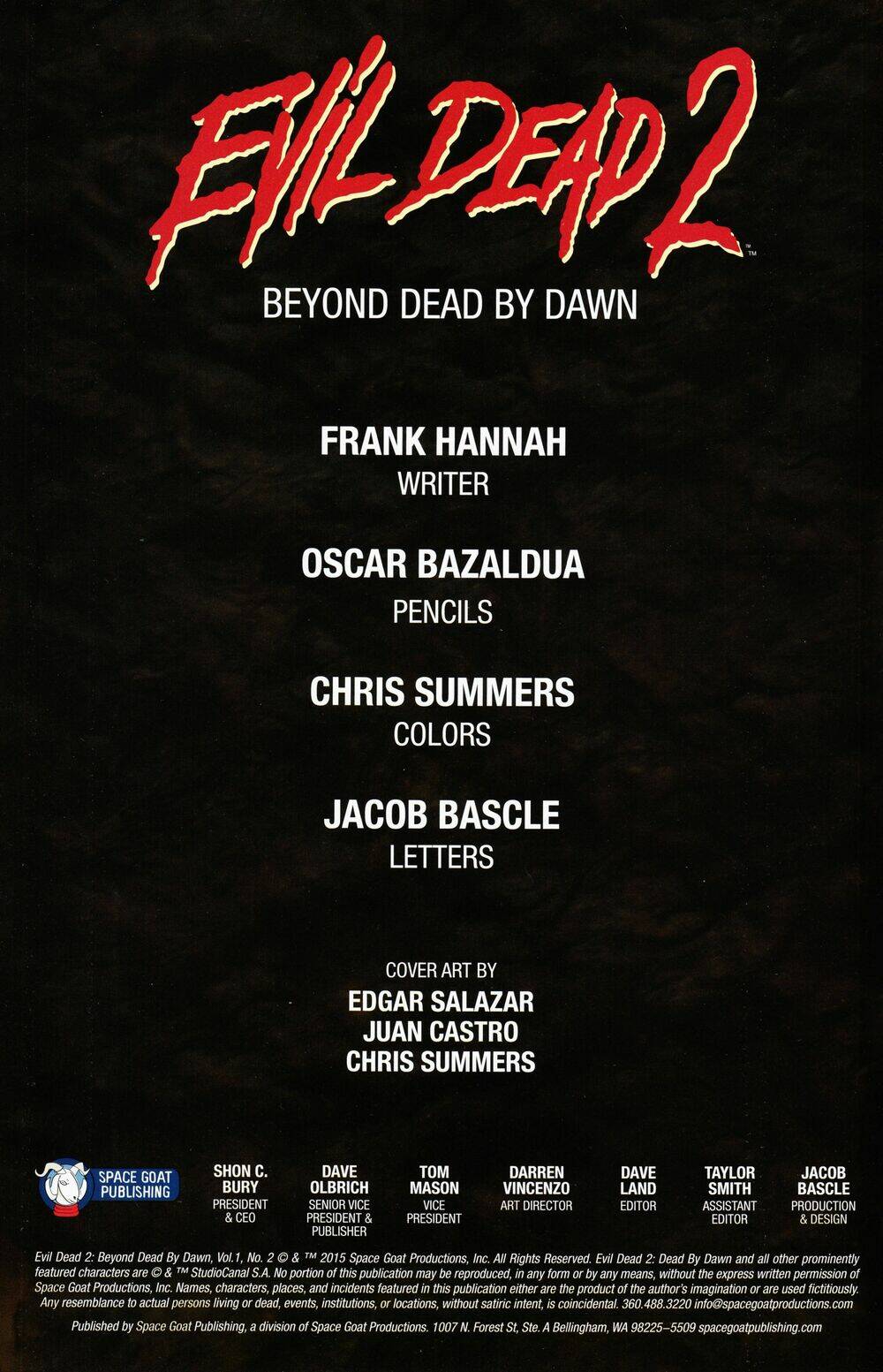evil dead beyond dead by dawn chapter 2 1