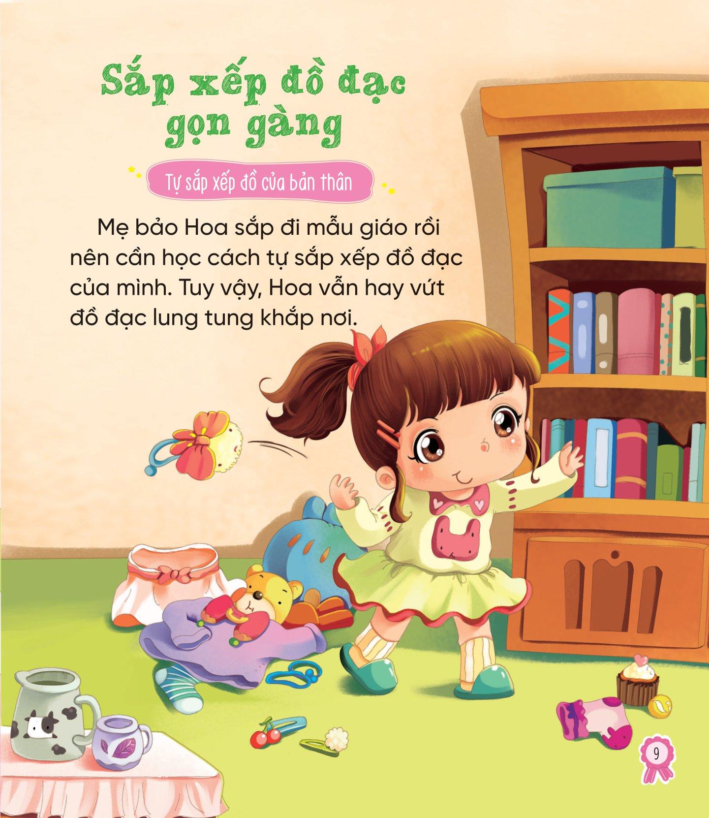 Kỹ Năng Bỏ Túi - Đi Mẫu Giáo Thật Vui - Con Học Cách Tự Lập