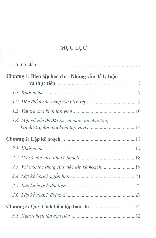 Biên Tập Báo Chí (Tái bản lần thứ 3 có bổ sung, chỉnh sửa)