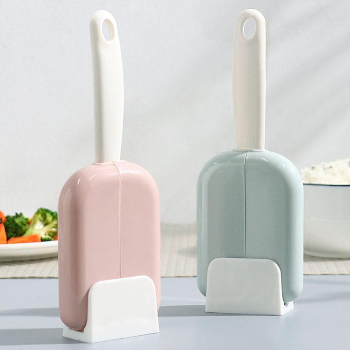 Muôi xới cơm kèm giá đựng