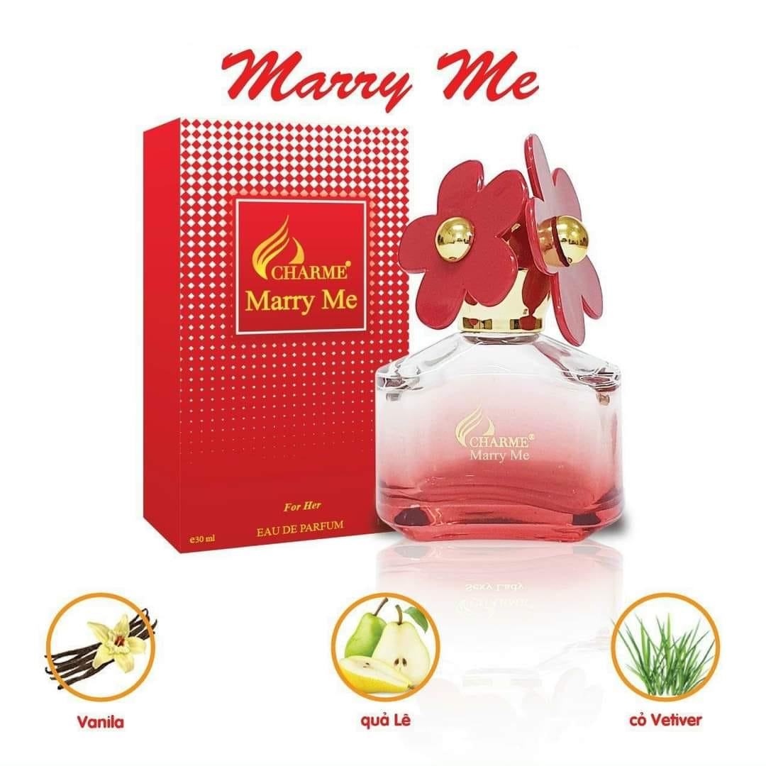 Nước Hoa Nữ Charme Marry Me 30ml