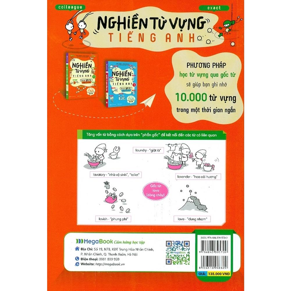 Sách - Nghiền Từ Vựng Tiếng Anh - Quyển 1