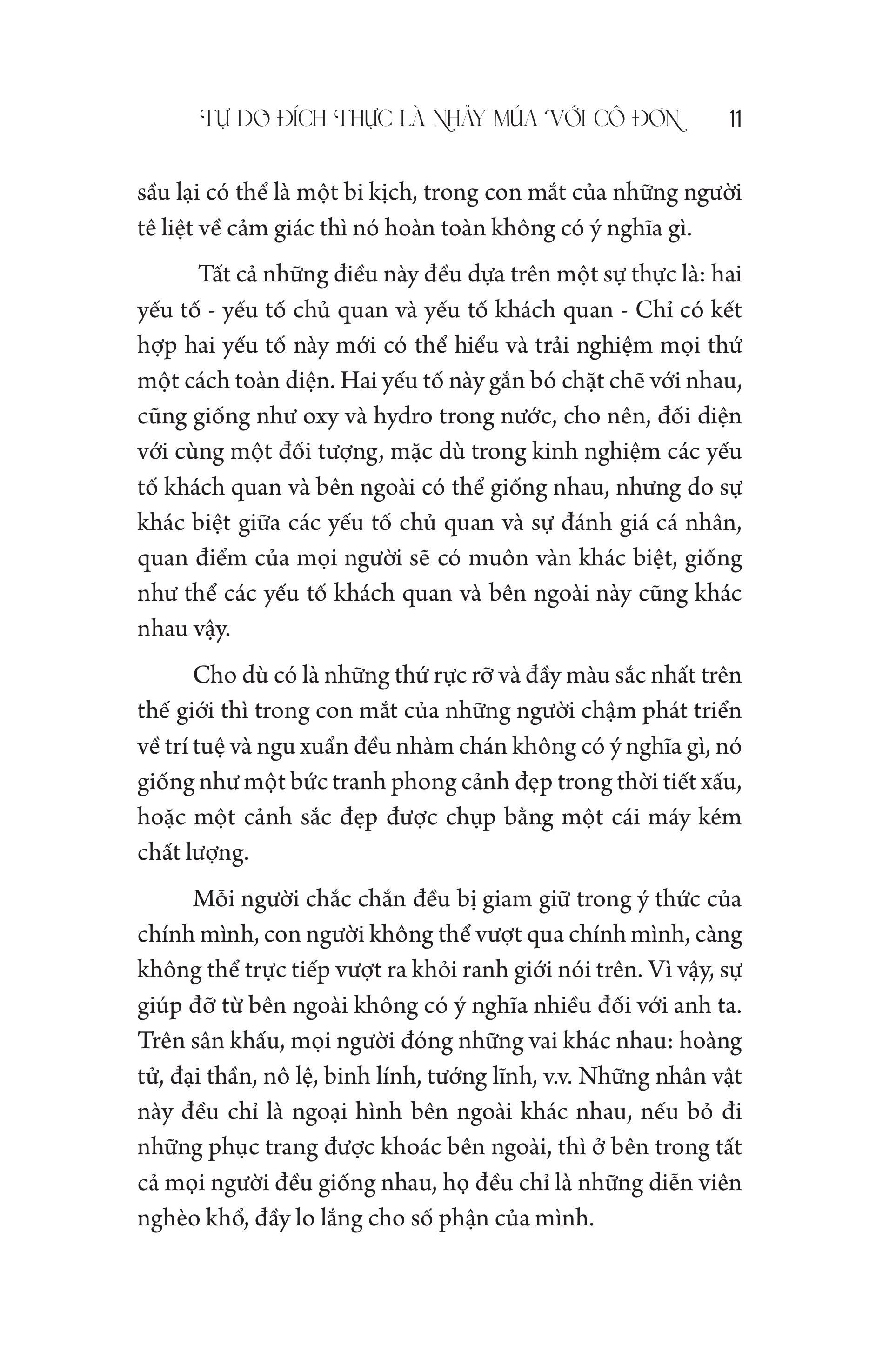 Sách - Tự Do Đích Thực - Là Nhảy Múa Với Cô Đơn - ảnh 10