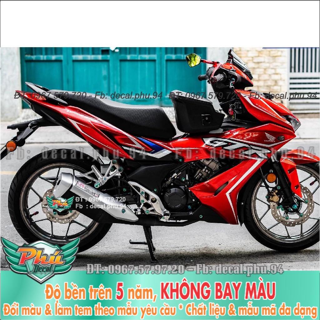 Tem Rời Winner X đỏ GTR