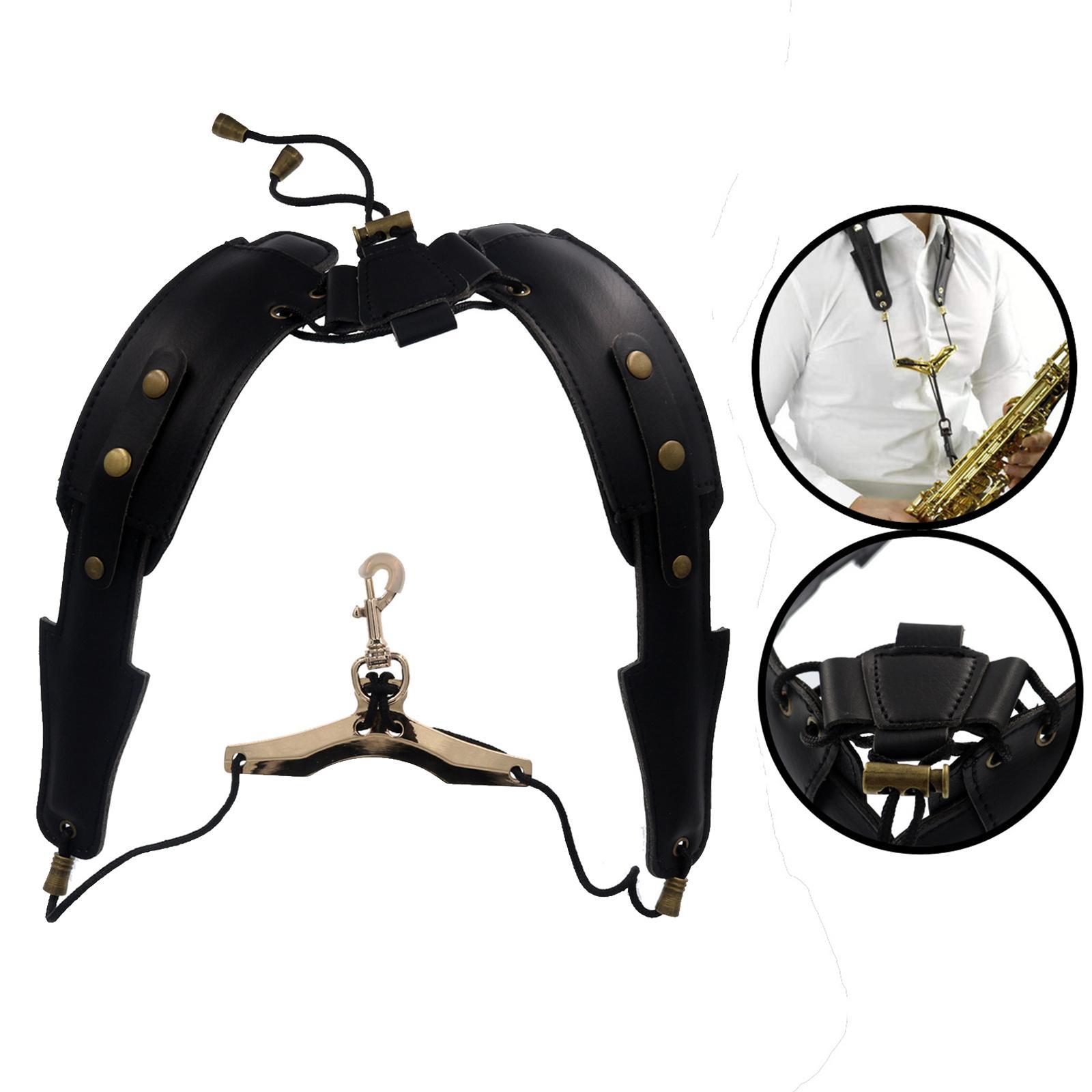 Saxophone Strap Harness Lightweight Adjustable Universal for Saxophone
