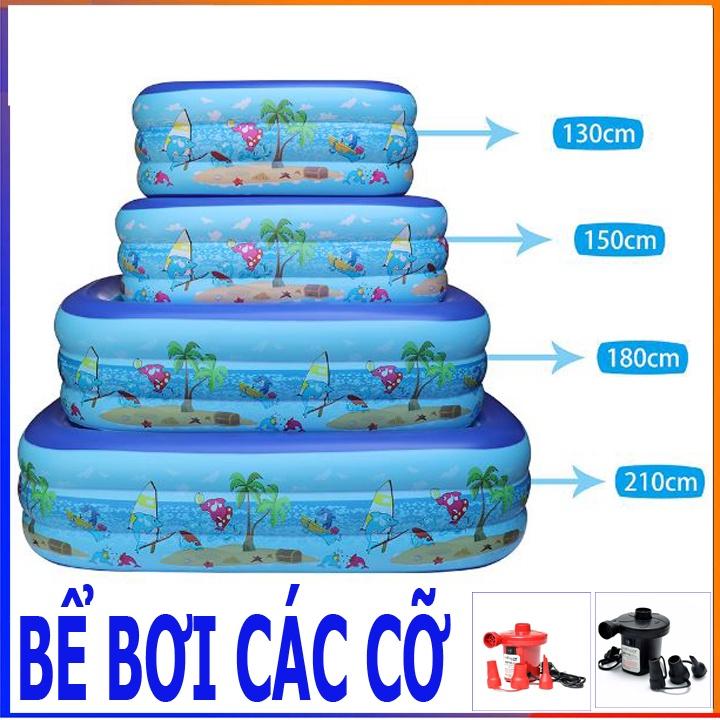 Hồ bơi trong nhà cho bé , Bể bơi phao các loại