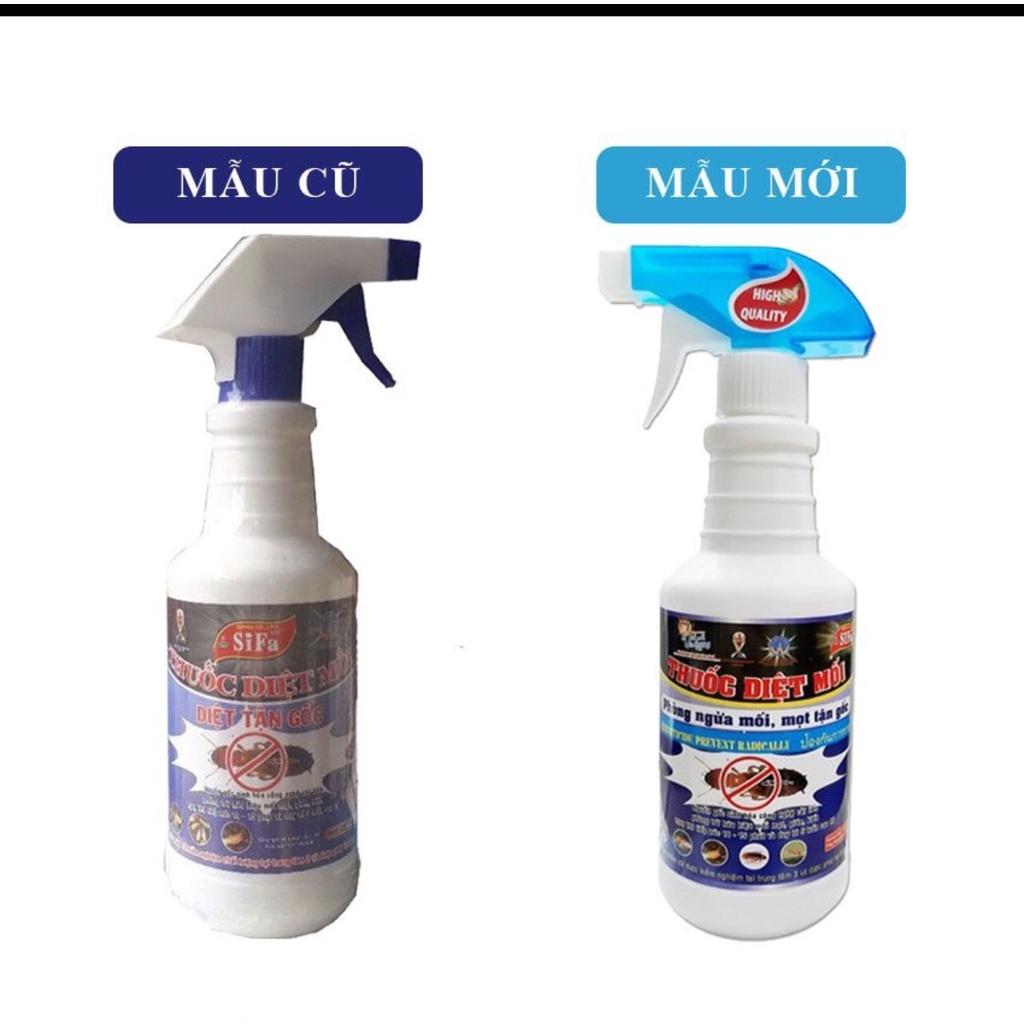 Diệt mối tận gốc tại nhà giá rẻ SIFA/ZIFAT 500ml an toàn tiện dụng, diệt mọt gỗ tủ bếp, sàn gỗ, khung cửa, cây trồng