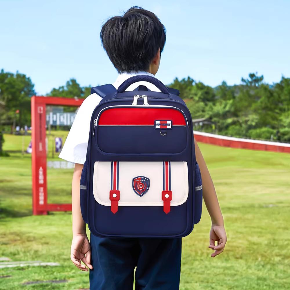 Ba Lô Thời Trang - Sun Eight 22292 - Màu Xanh Navy Và Đỏ