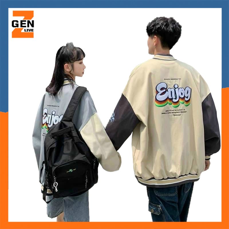 Áo bomber nam nữ phong cách thể thao năng động, chất dù thoáng mát, hình in sắc nét không bong tróc - LZ FASHION - TP006