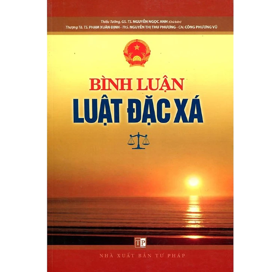 Sách - Bình luận luật đặc xá