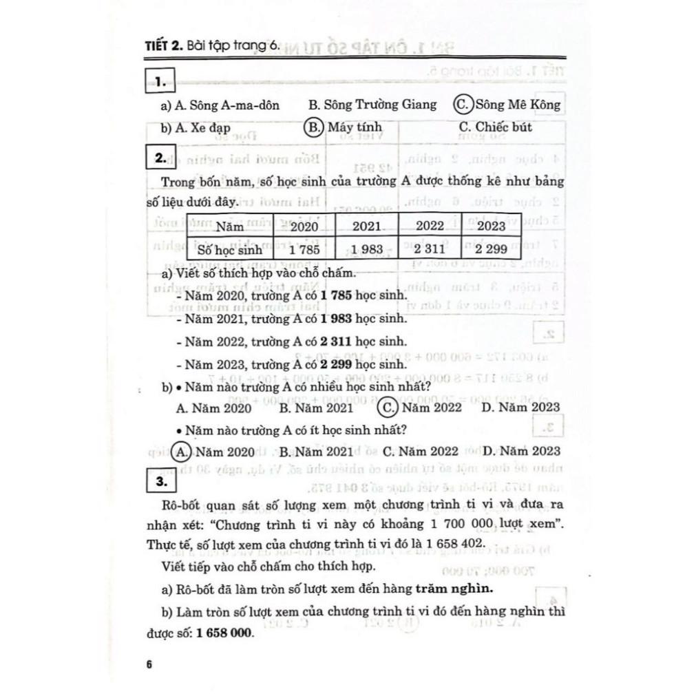 Hướng Dẫn Giải Vở Bài Tập Toán Lớp 5 - Tập 1 (Bám Sát SGK: Kết Nối Tri Thức Với Cuộc Sống )( HA)