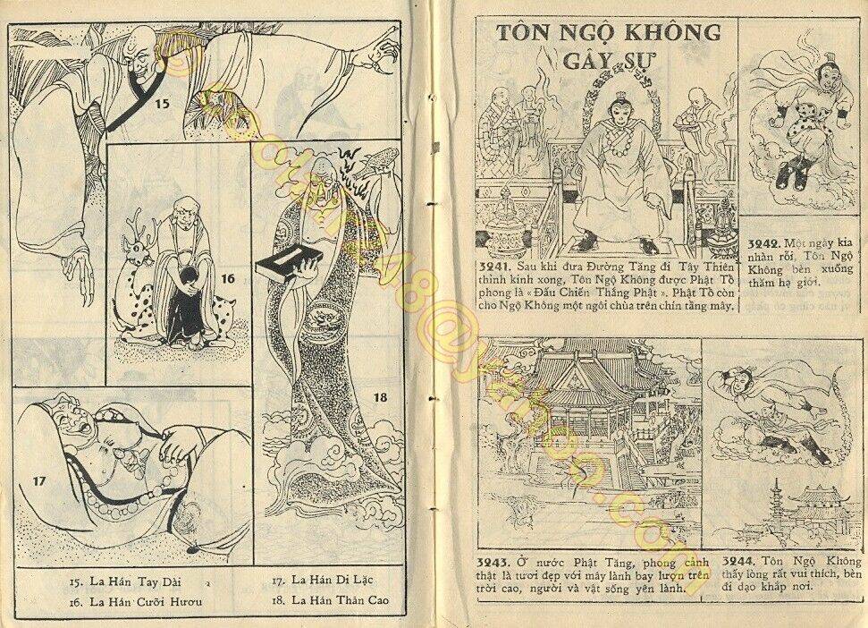 mười tám la hán đấu tôn ngộ không chapter 1 6