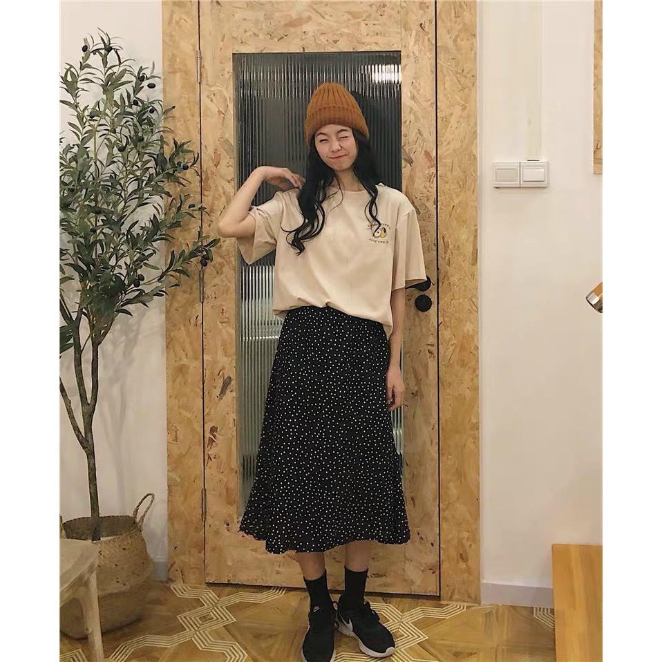 Áo Thun Tay Lỡ Unisex Freesize từ 40-70kg