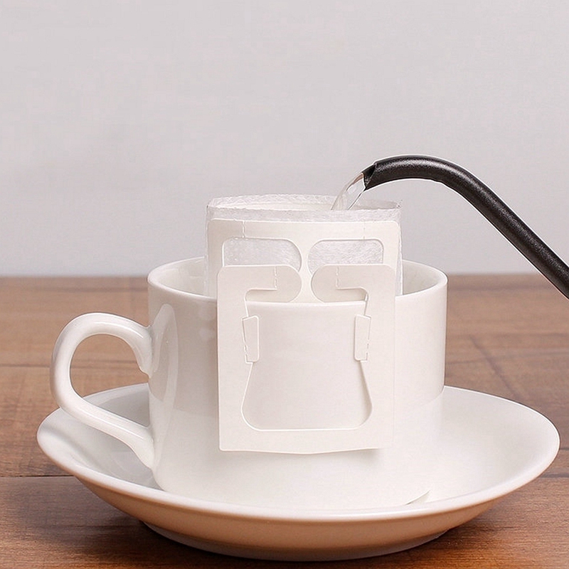 Bộ 50 Cà Phê Túi Giấy Lọc Dùng Một Lần Nhỏ Giọt Cà Phê Túi Treo Tai Cà Phê Espresso Phụ Kiện Trà Dụng Cụ